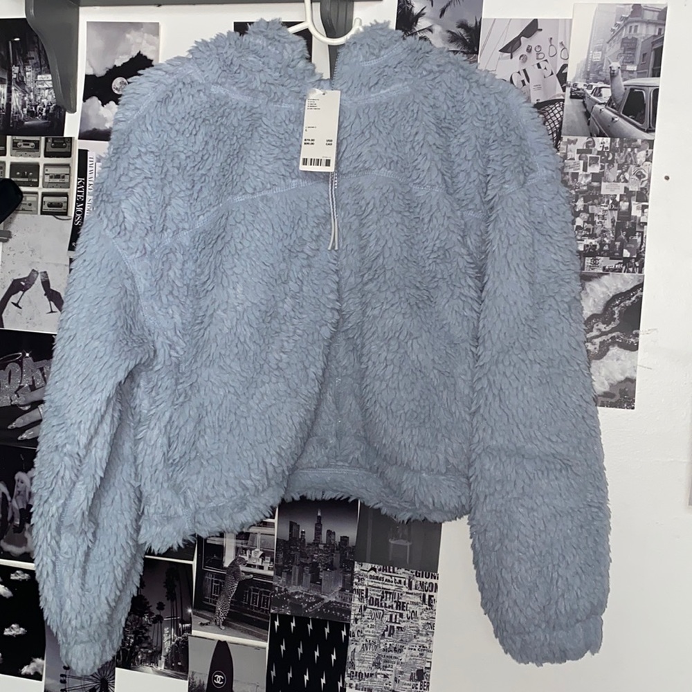 Fluffy sweater